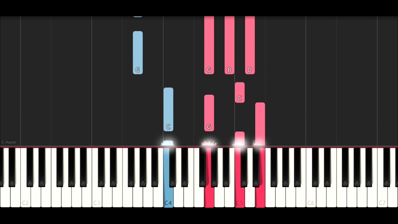 BTS RM & V - 4 O'Clock (SLOW EASY PIANO TUTORIAL)