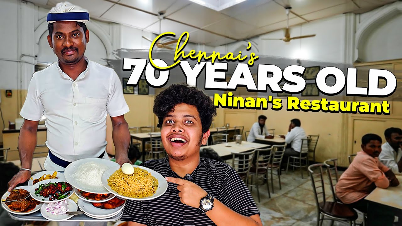 70 Years Old Vintage Restaurant in Parrys 🔥- Irfan's View