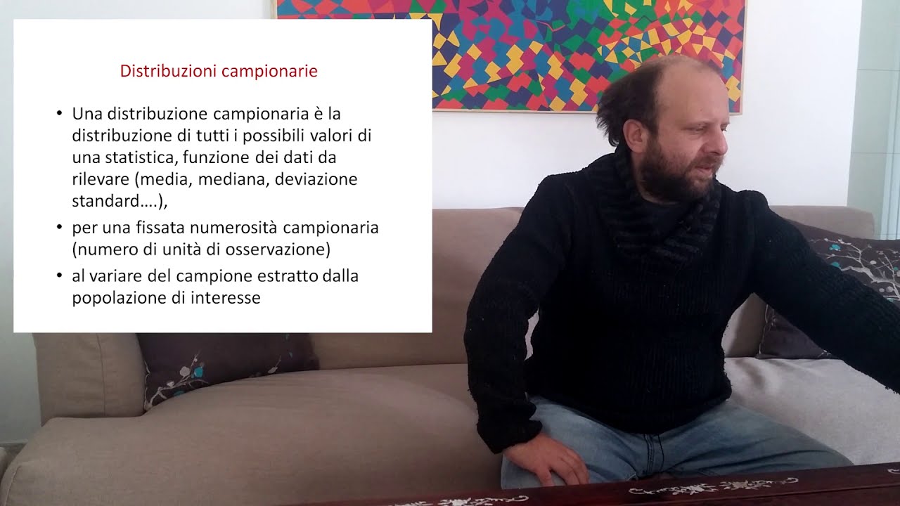4 - Introduzione alla statistica: Distribuzioni Campionarie