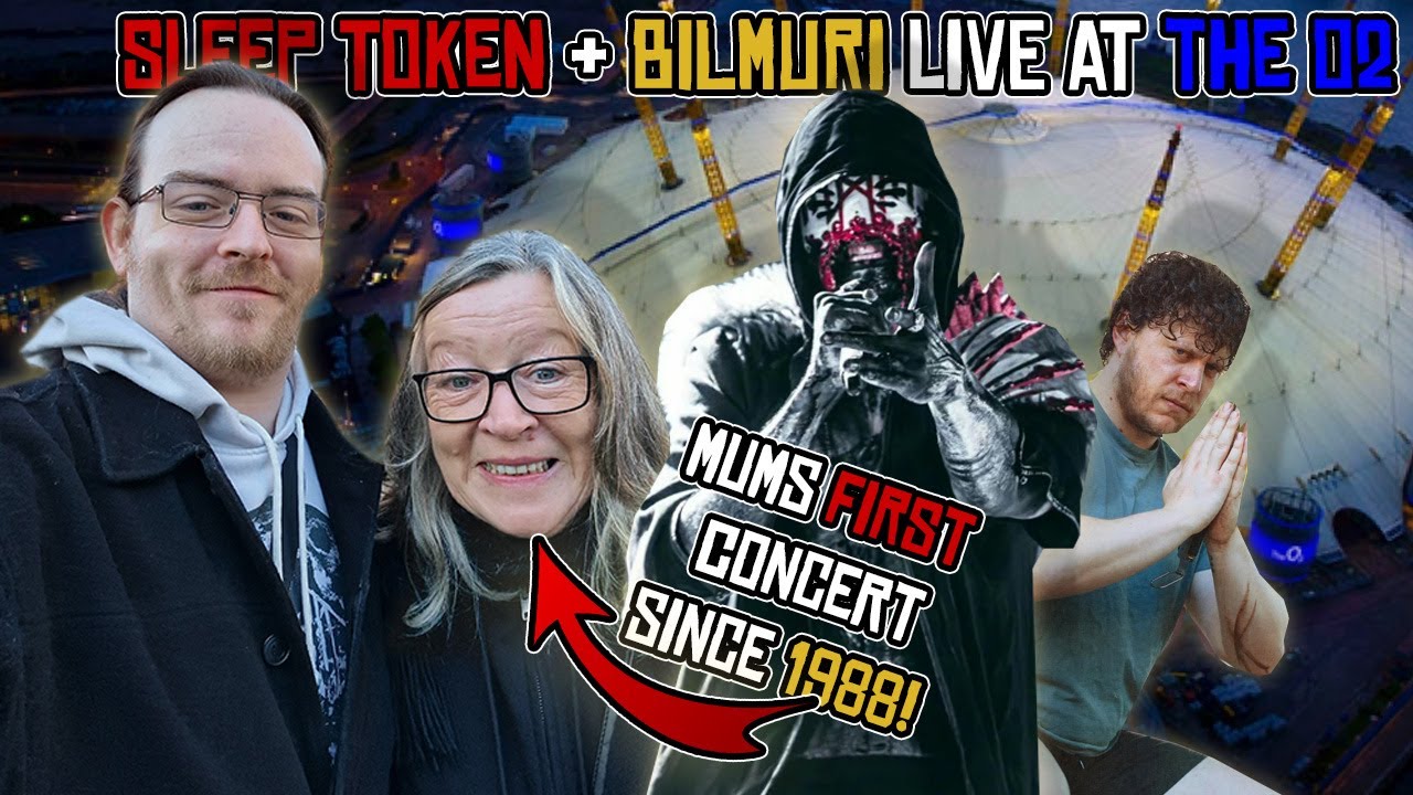 I escorted my Mum to her first concert since 1988... | Sleep Token w/ Bilmuri Live O2 Arena 29-11-24