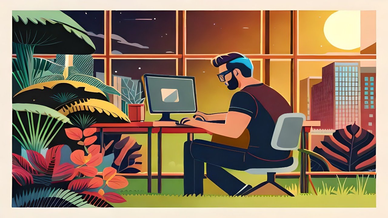 Lofi music to disconnect and work in nature