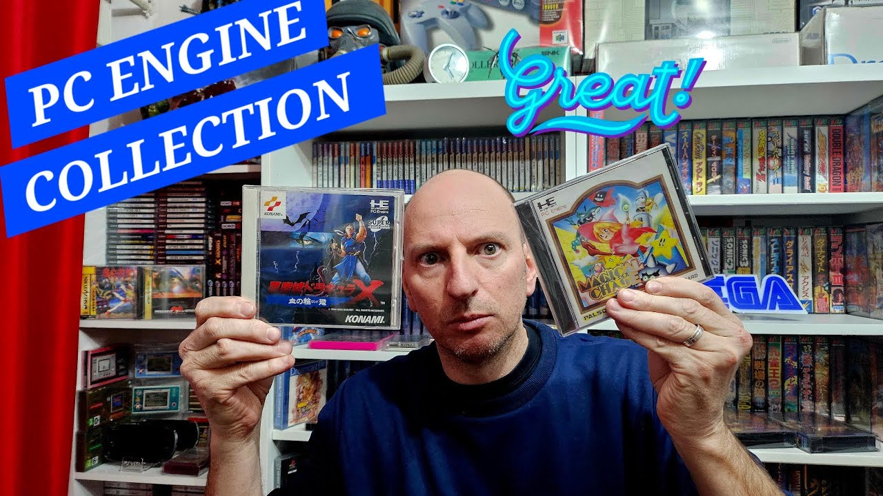 PC ENGINE COLLECTION by Toki 🤗 #nec #retrogaming #collection