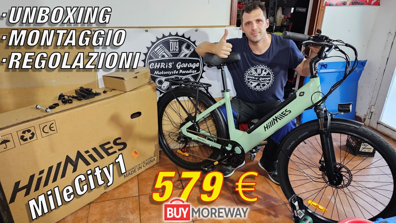 HillMiles MileCity 1: Unboxing, Montaggio e Regolazioni