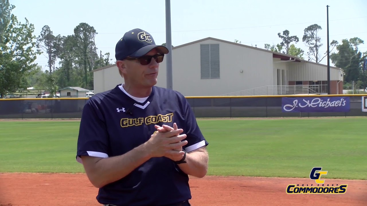 Gulf Coast State College Baseball Stealing Base