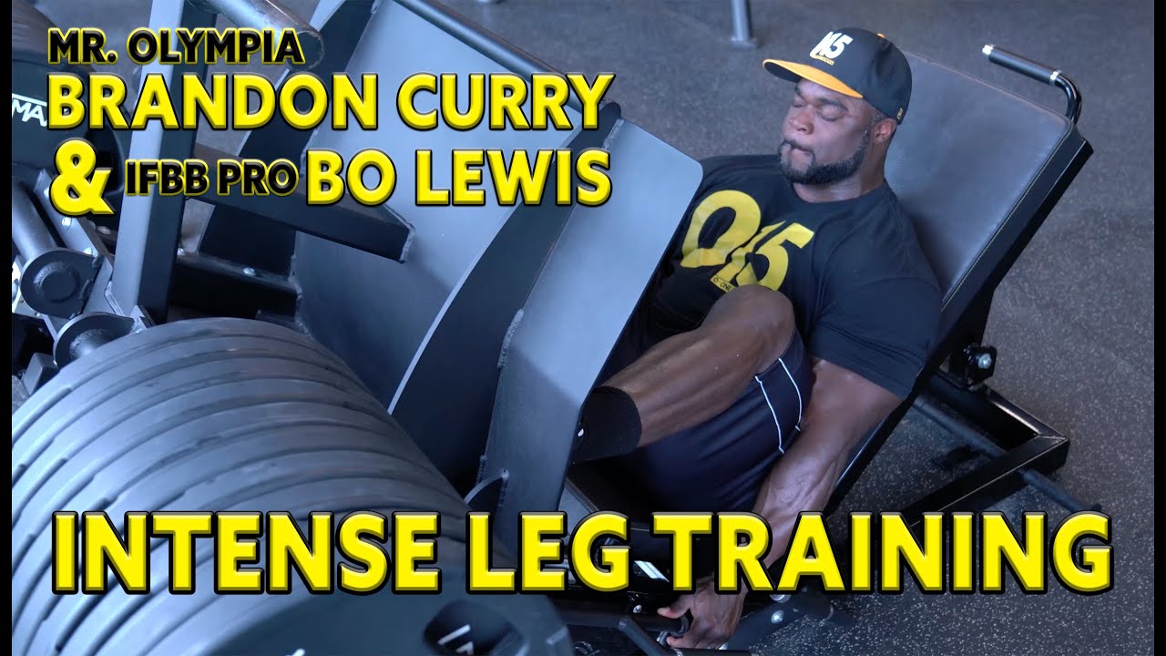 BODYBUILDING MOTIVATION | Mr Olympia Brandon Curry and IFBB Pro Bo Lewis - Hardcore Leg Workout