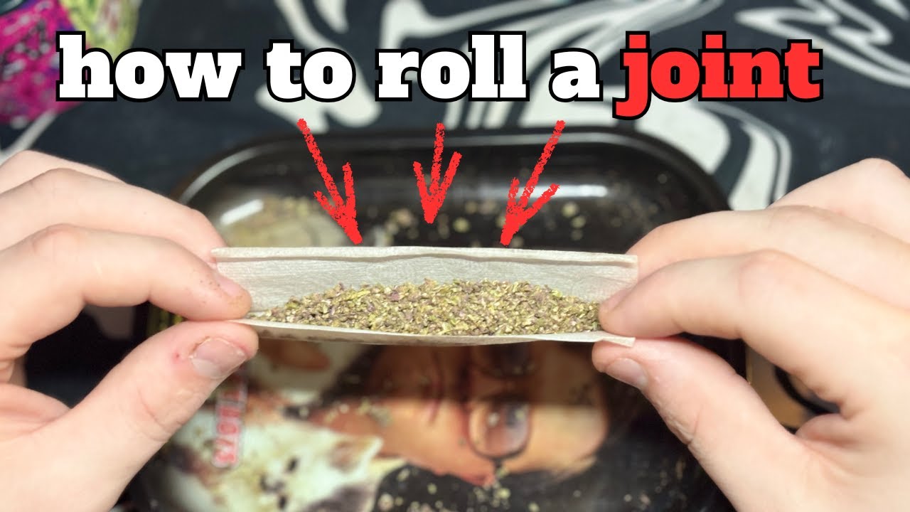 How to Roll a Joint Without a Filter *Easy* For Beginners