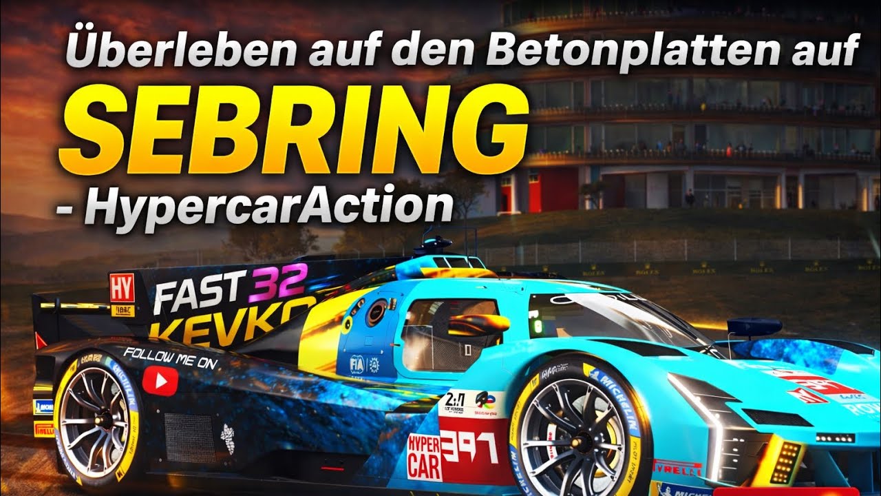 LeMansUltimate / WEC Hypercar Wahnsinn auf SEBRING / Wir greifen erneut an / FAST KEVKO