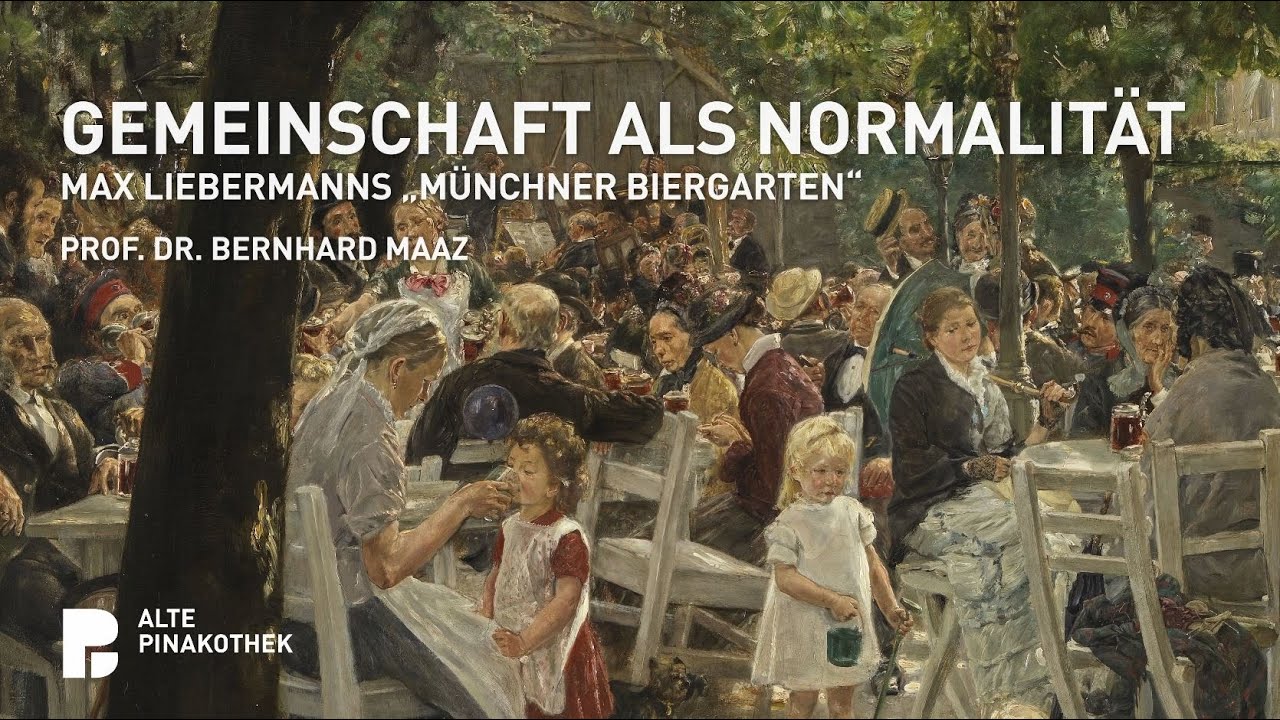 Max Liebermann: M&uuml;nchner Biergarten | Gemeinschaft als Normalit&auml;t #PinaThinkAndTalk
