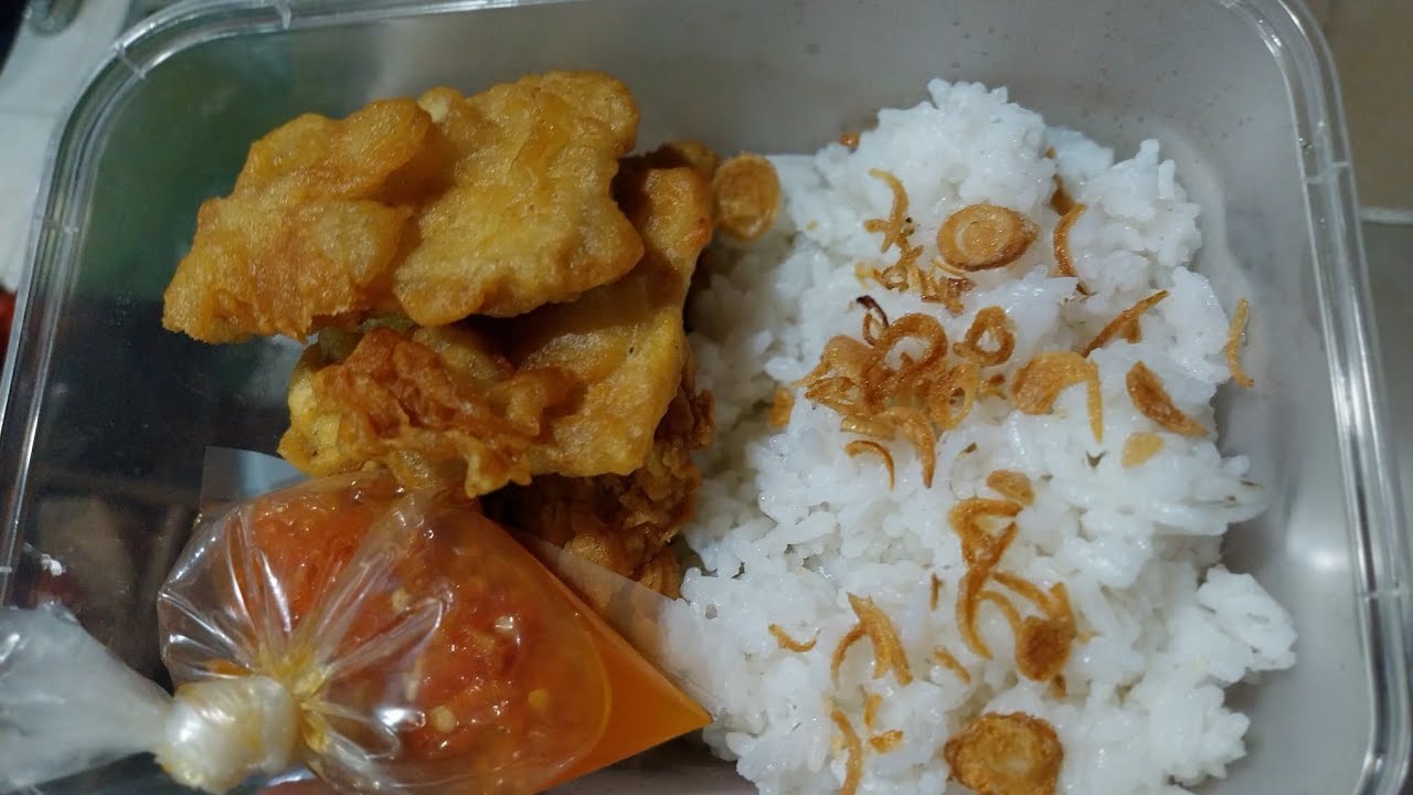 Ayam geprek #food #dailyvlog 