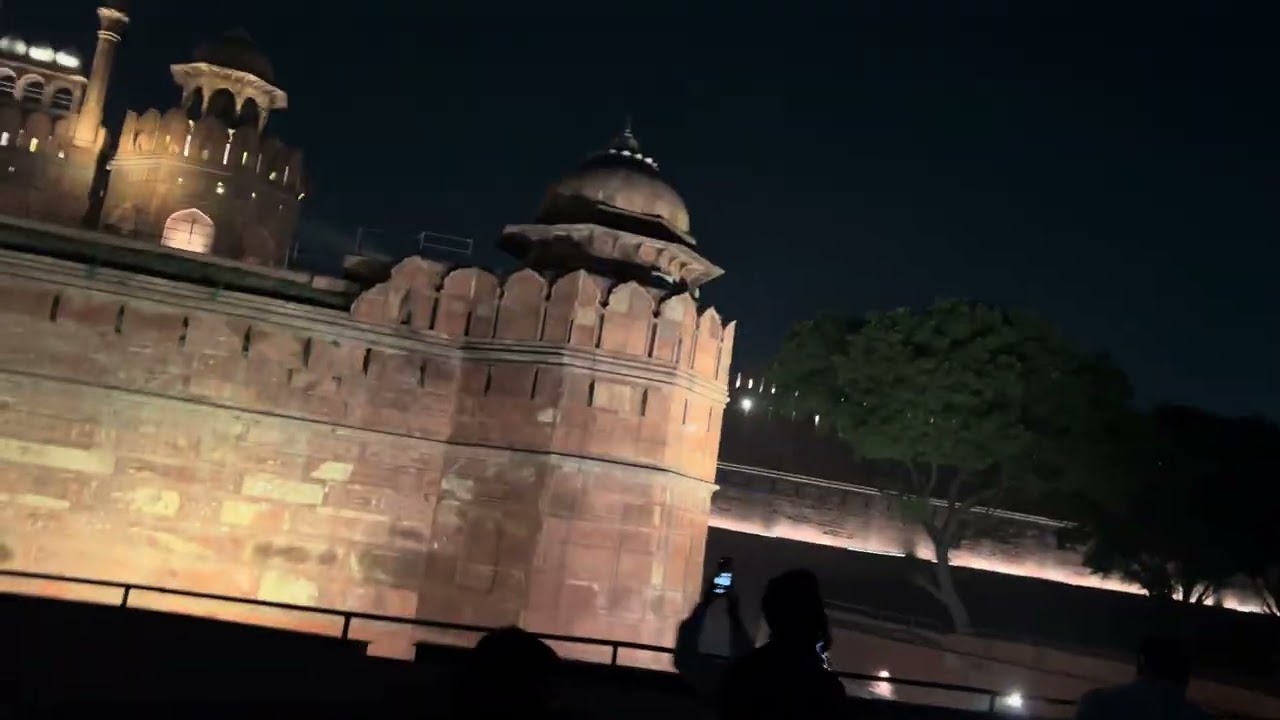 #Red Fort# night view#