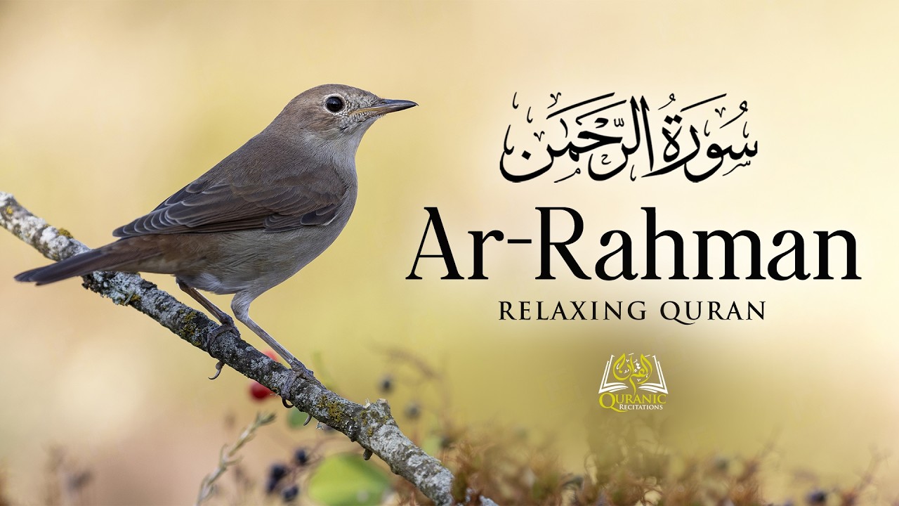 Surah Ar-Rahman (سورة الرحمن) | A Calm Quran Recitation for Peaceful Reflection