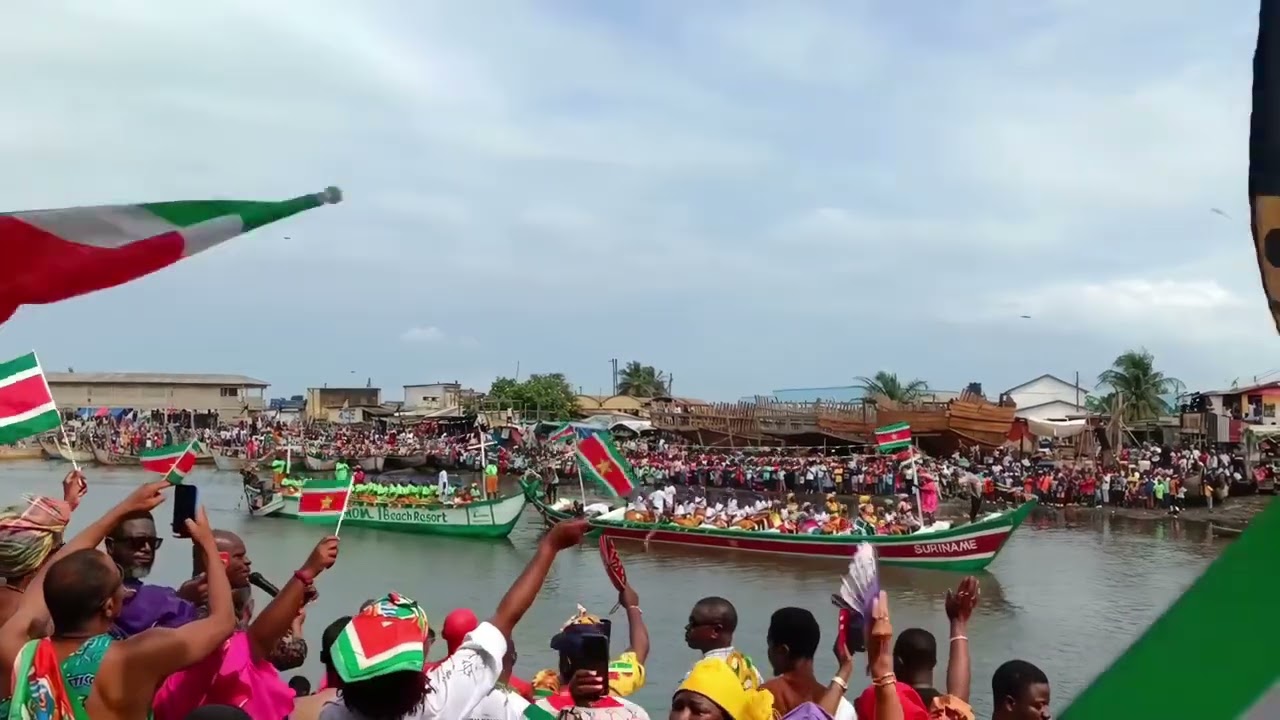 Bakatue Festival & Keti Koti in Elmina, Ghana 2025
