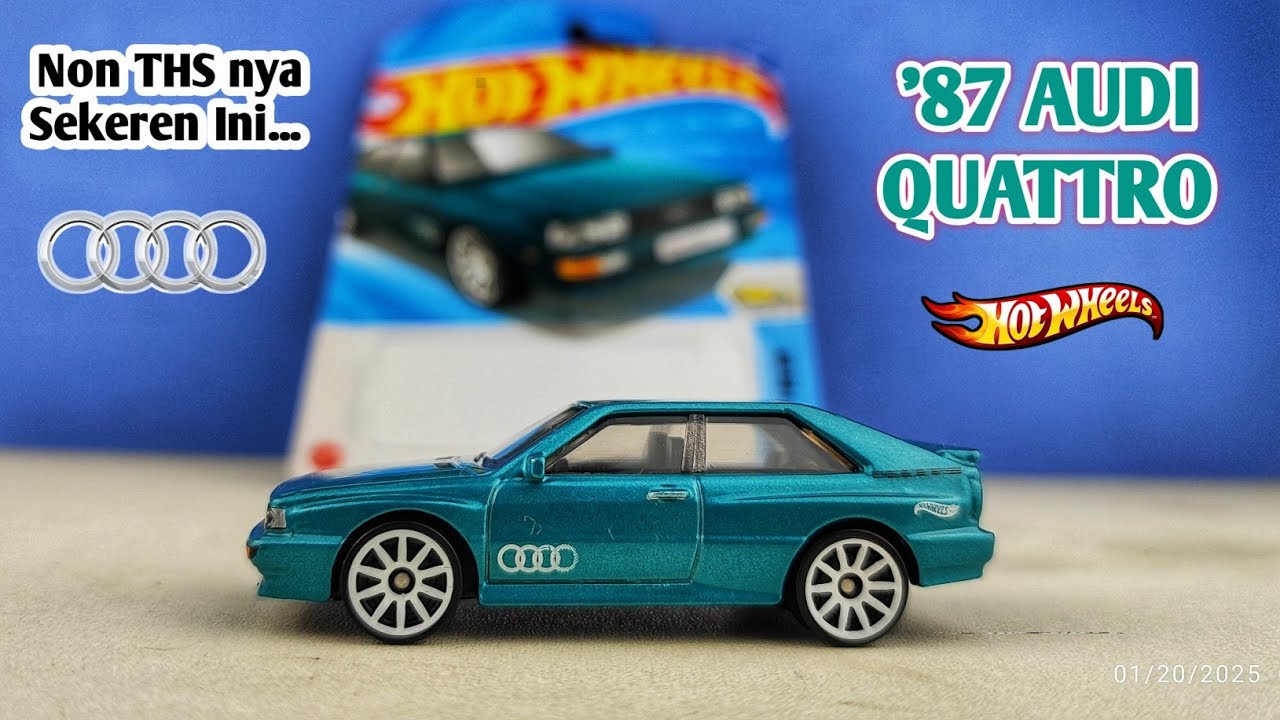 Eps709 Gak Dapat THS, Review Ini Aja! '87 AUDI QUATTRO HOT WHEELS LOT 2025 TERBARU! Warnanya Unique!