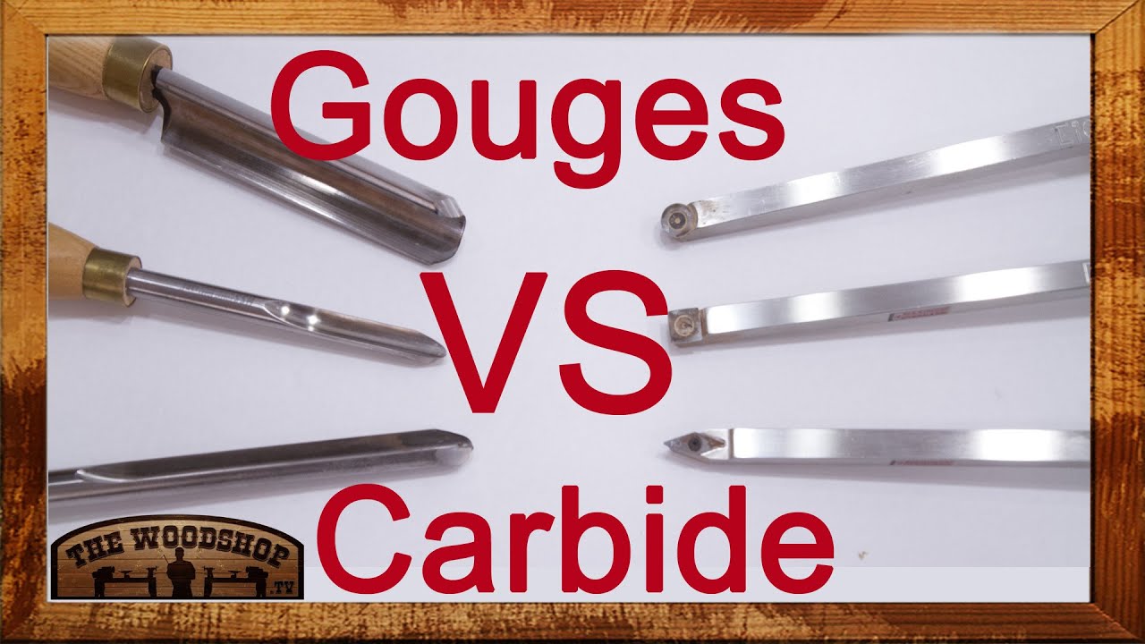 Woodturning - Carbide vs Gouges