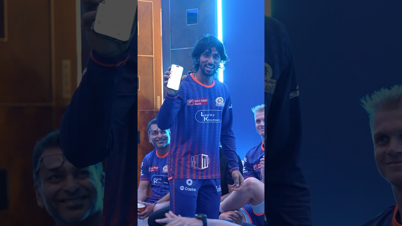 Tilak ke liye taaliyan 😂👏 | #MumbaiIndians #PlayLikeMumbai&nbsp;[Tilak&nbsp;Varma]