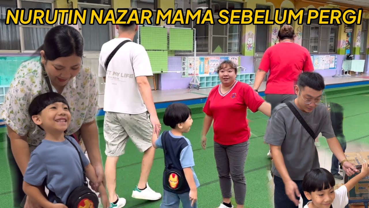 NURUTIN NAZAR MAMA SEBELUM PERGI LALU BELANJA UNTUK JUALAN
