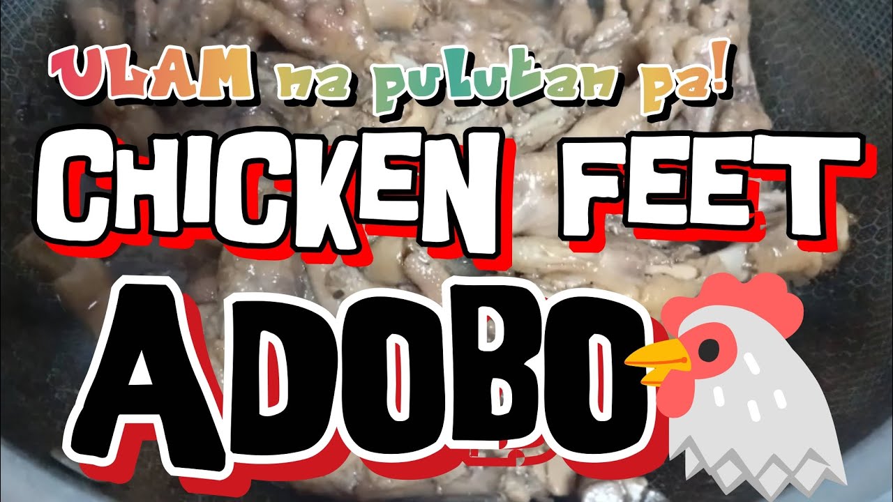 ADOBONG PAA NG MANOK GANITO LANG LUTUIN|ULAM NA PULUTAN PA! SAAN KAPA?