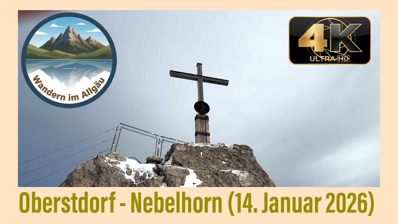 Oberstdorf: Nebelhorn (14. Januar 2026)