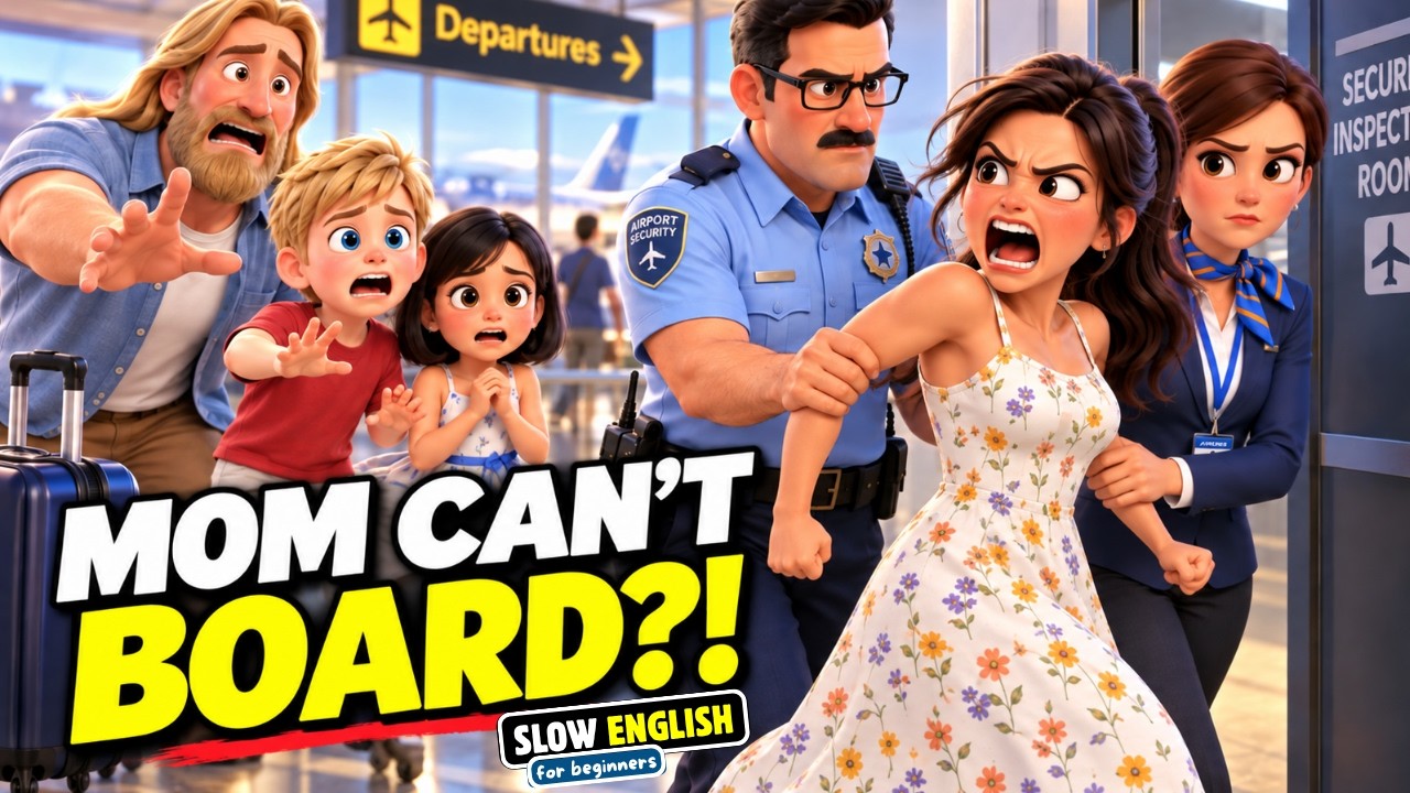 The Day Our Family Vacation Turned Into a Disaster | Slow English Listening Story (A2)