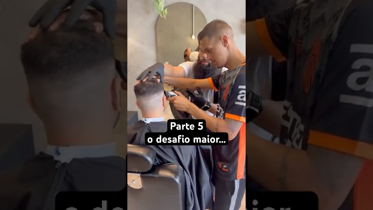 Degrade dele precisa melhorar&hellip; parte 5 #barbeiro #barbershop #barberpro #desafiobarberpro