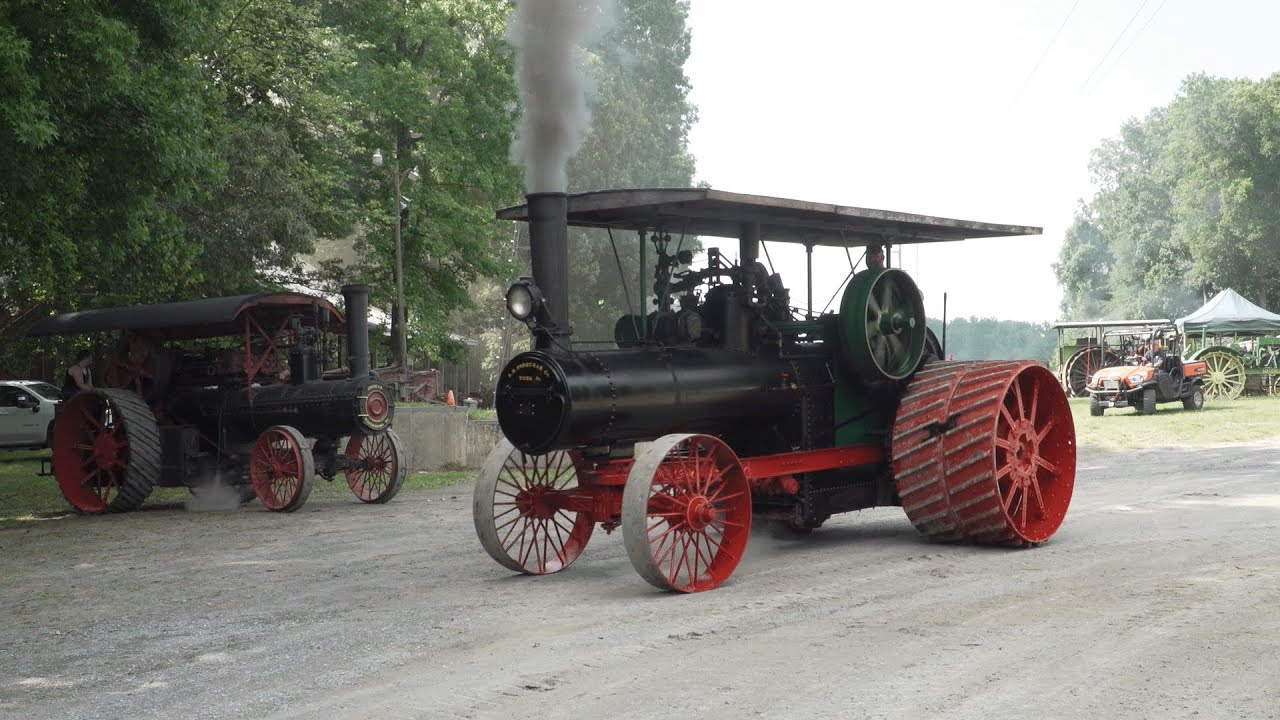STEAM Power Of The Past! This Farquhar Engine Was NEW In 1912 . It Still Runs 110 Years Plus Later!