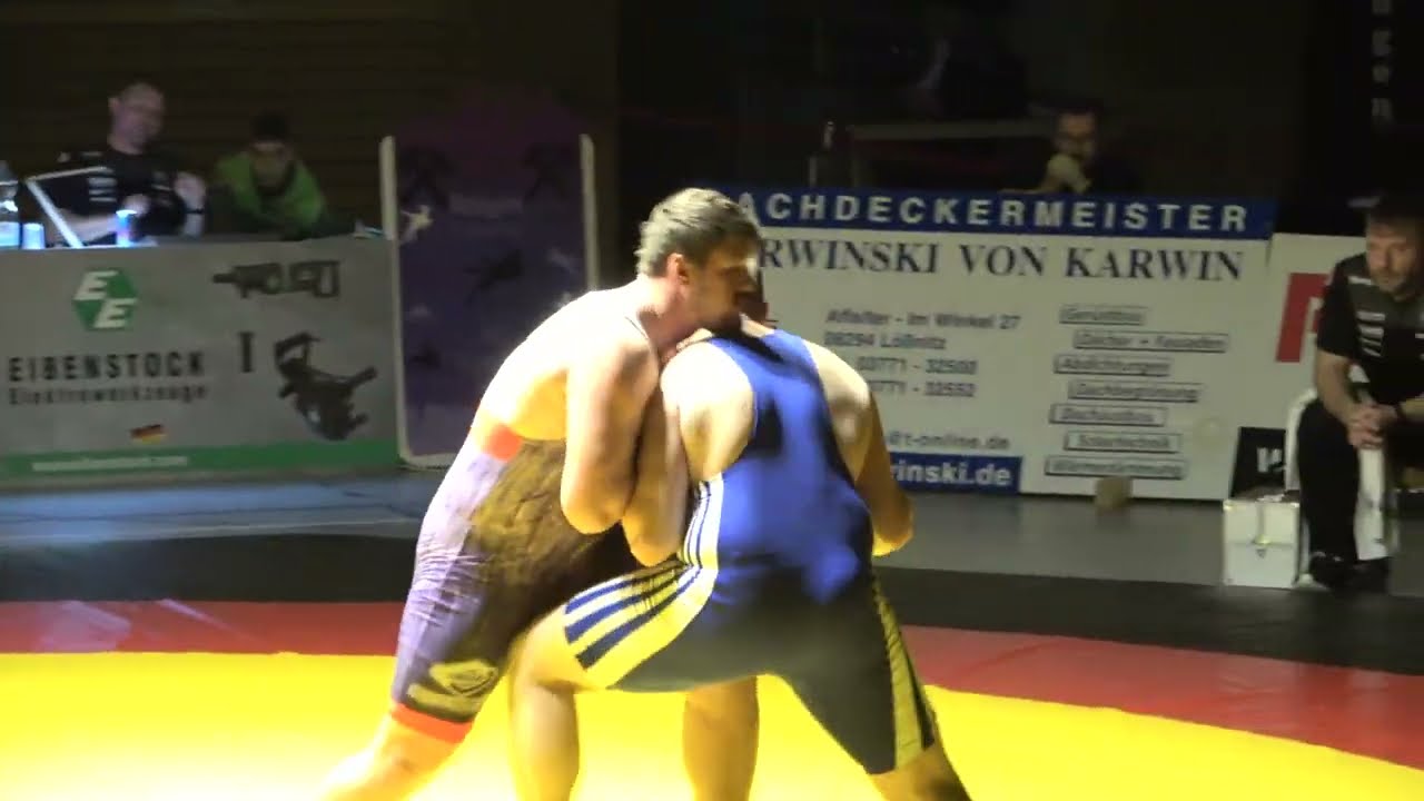 Wrestling / Ringen, Landesliga Sachsen 2024, Greco, 130 kg, Albini - Schneider