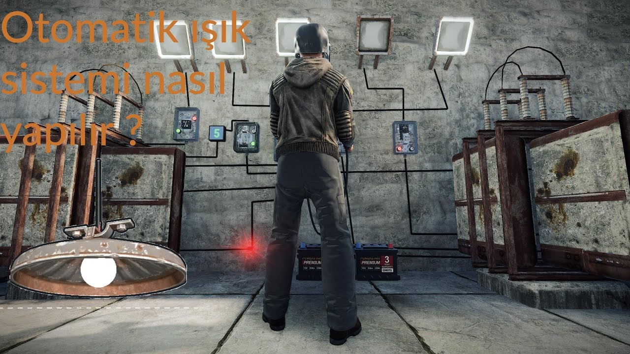 Rust Otomatik Işık Sistemi Kurma (Rust Automatic Lighting System)
