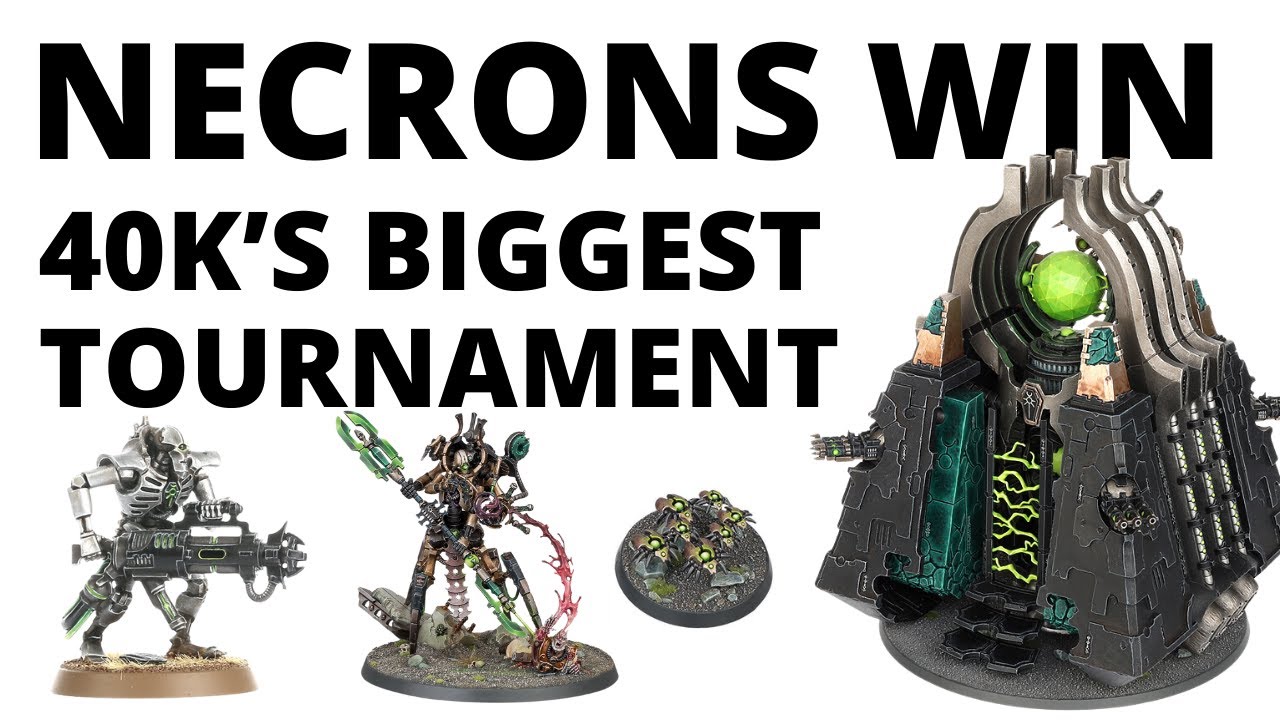 Necrons Win Las Vegas Open - 40K's Biggest Tournament with a BIG Play