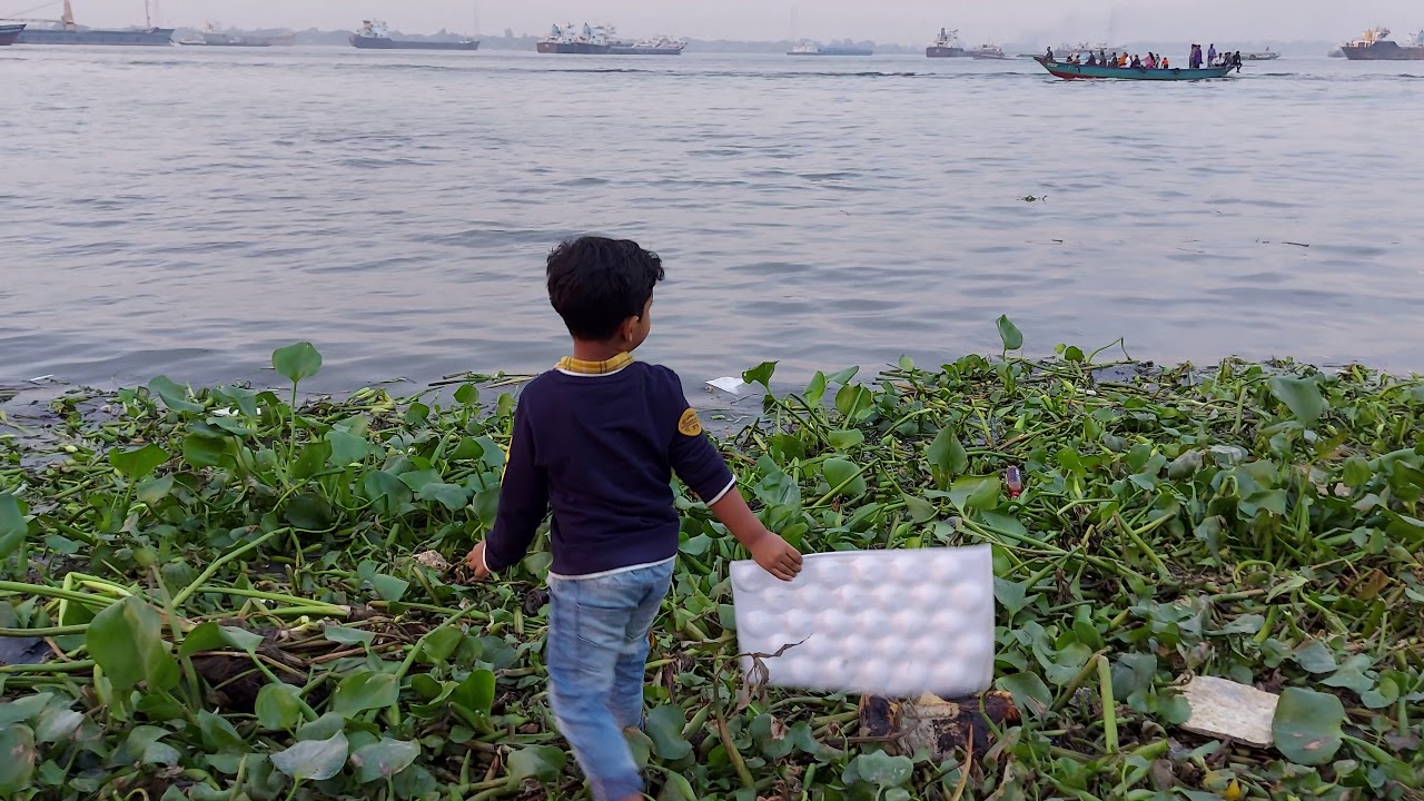 A Visit To Meghna River Side With Safwan and Sima. (27/11/2020)