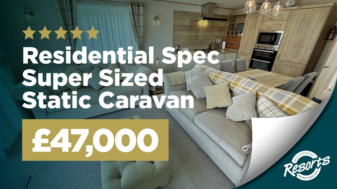 Luxury Static Caravan for Sale Bude, Cornwall &ndash;ABI Ambleside Premier at Pentire Coastal Holiday Park