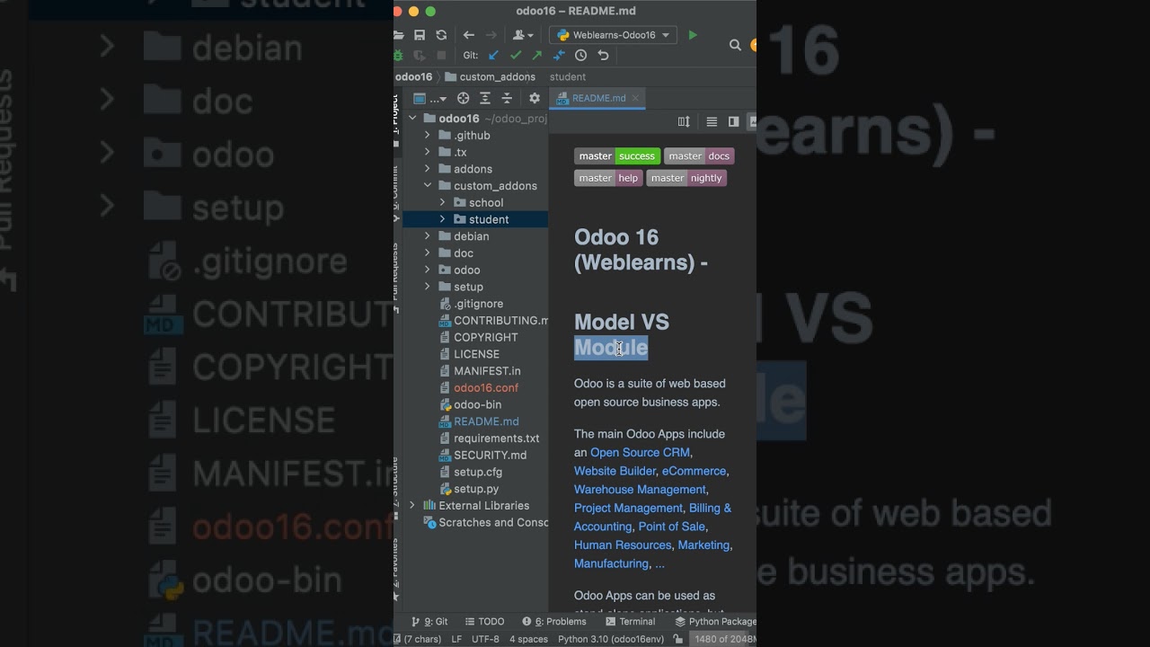 Module vs Model in Odoo tricky interview question | Shorts