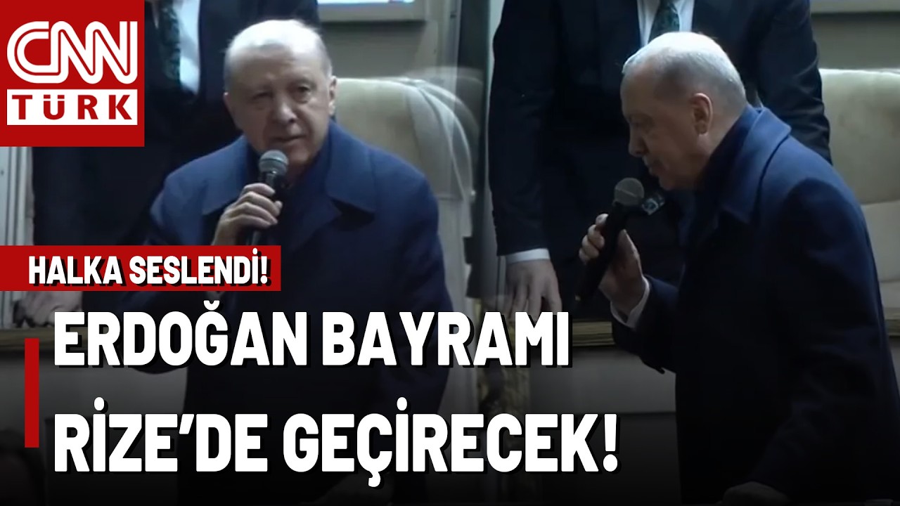 Erdoğan, Baba Ocağı Rize'de! Cumhurbaşkanı Rize'den Ne Mesaj Verdi?