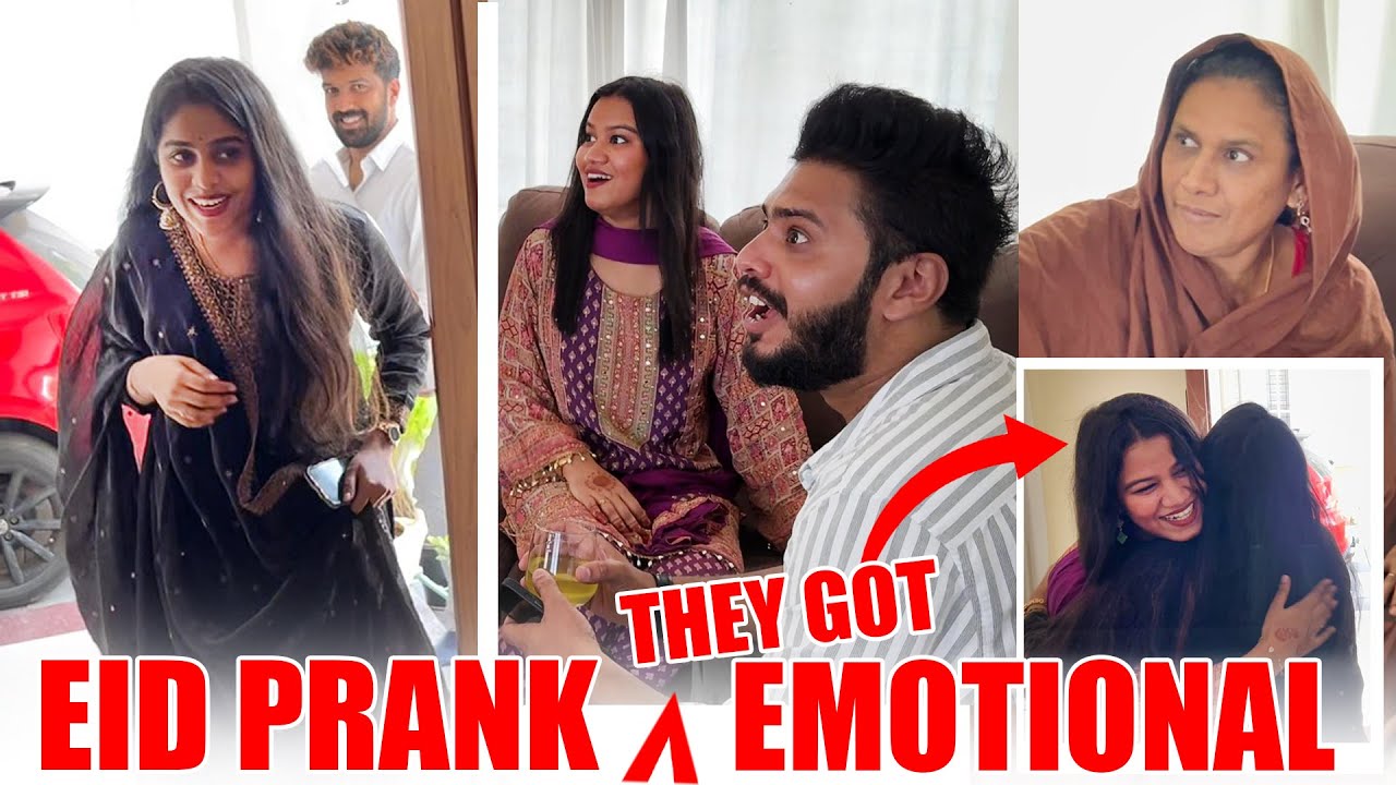 Eid നു Anji വന്നില്ല 🥹 | Prank on Shami , Junu & umma 😂 | They Got Emotional | Pullothi