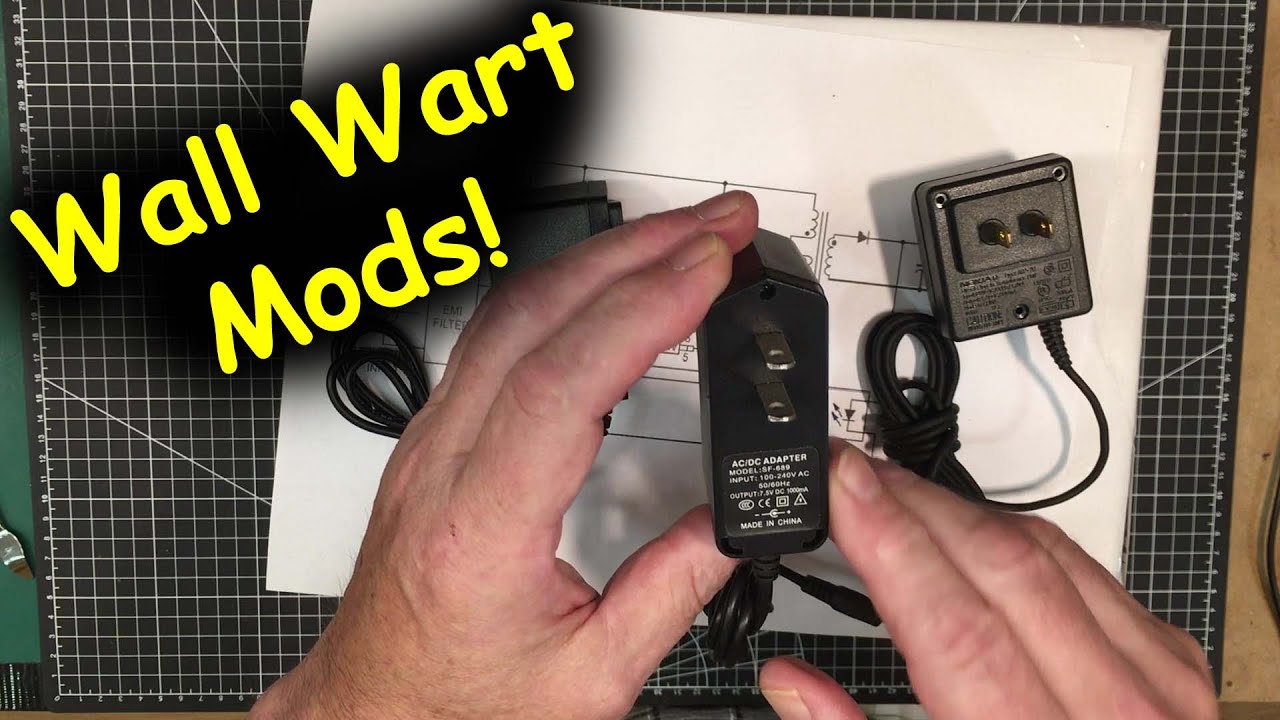 0087 - Change the output of SMPS Wall Warts.