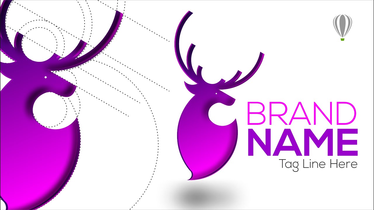 Logo Design | Best Logo Idea in CoralDraw 2019- Coreldraw Tutorials Urdu/Hindi