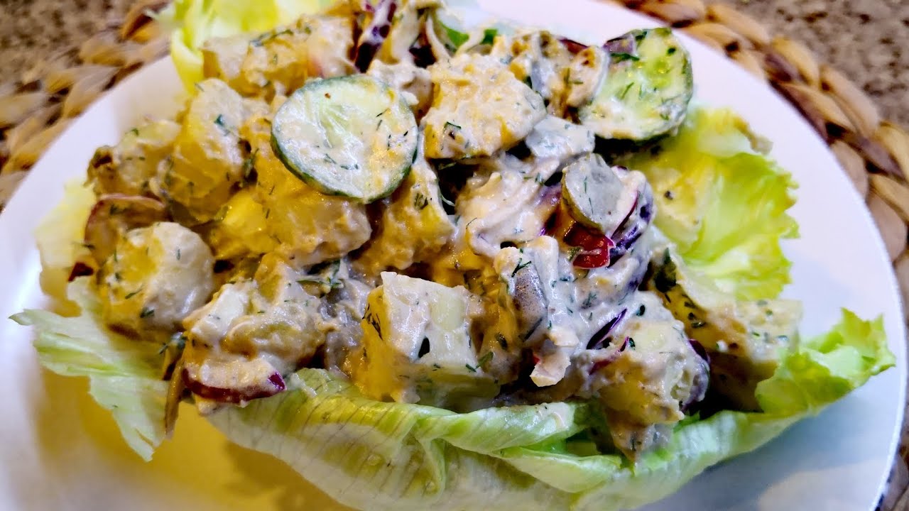 Meşhur Alman Bavyera Salatası Tarifi | Alman Bavyera Salatası Nasıl Yapılır #patatessalatası