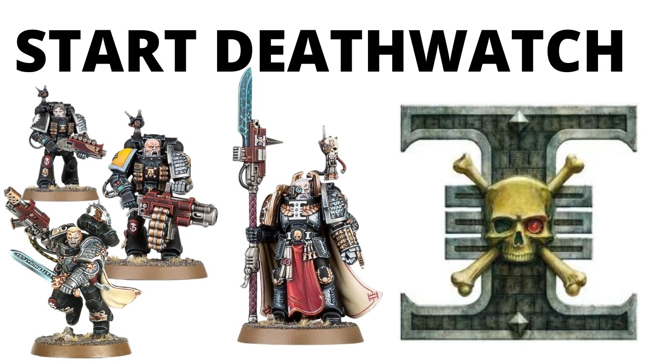 How to Start a Deathwatch Army in Warhammer 40K 10th Edition - Ideas for New Players