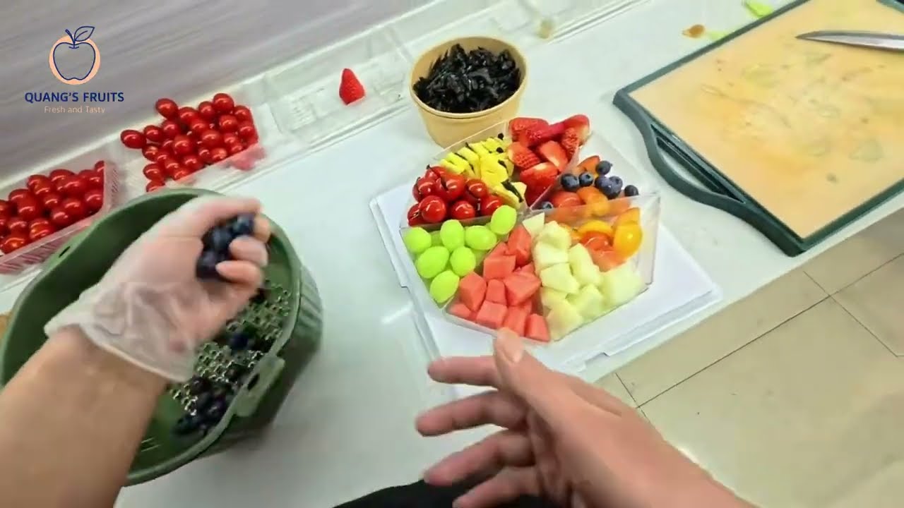 Satisfying Fruit Cutting 🍉🔪 Fresh Daily Fruit Prep by Quang’s Fruits