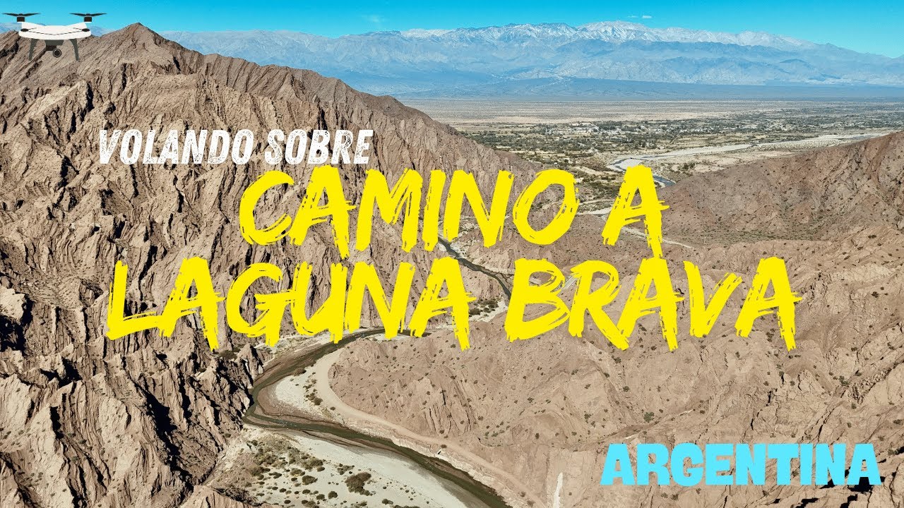 Camino a Laguna Brava La Rioja Argentina DRONE FOOTAGE