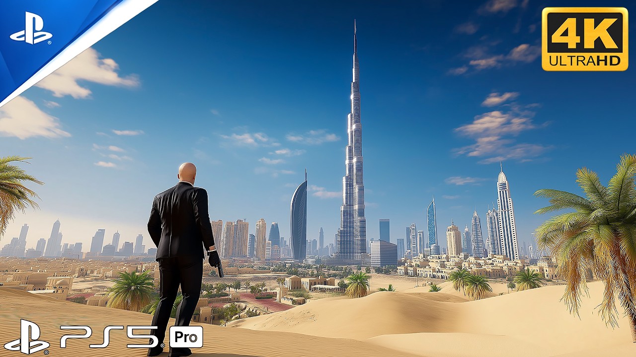 (PS5 PRO) HITMAN 3 - Dubai, Burj Khalifa - Immersive Realistic ULTRA Graphics Gameplay  [4K 60FPS]