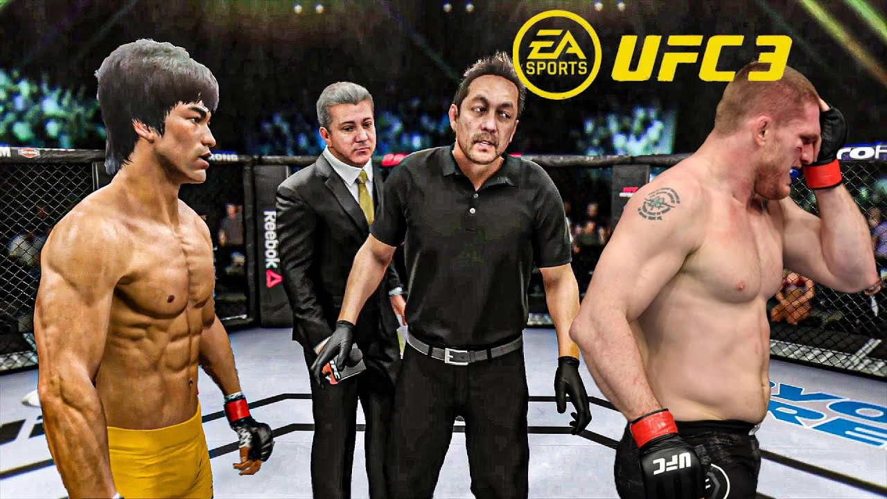 Bruce Lee vs Todd Duffee   EA Sports UFC 3   Epic Fight 🔥🐲