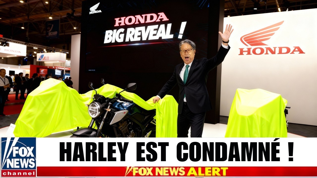 DERNIÈRE MINUTE : L'Annonce De Honda À L'EICMA Pourrait Être La Fin De Harley-Davidson