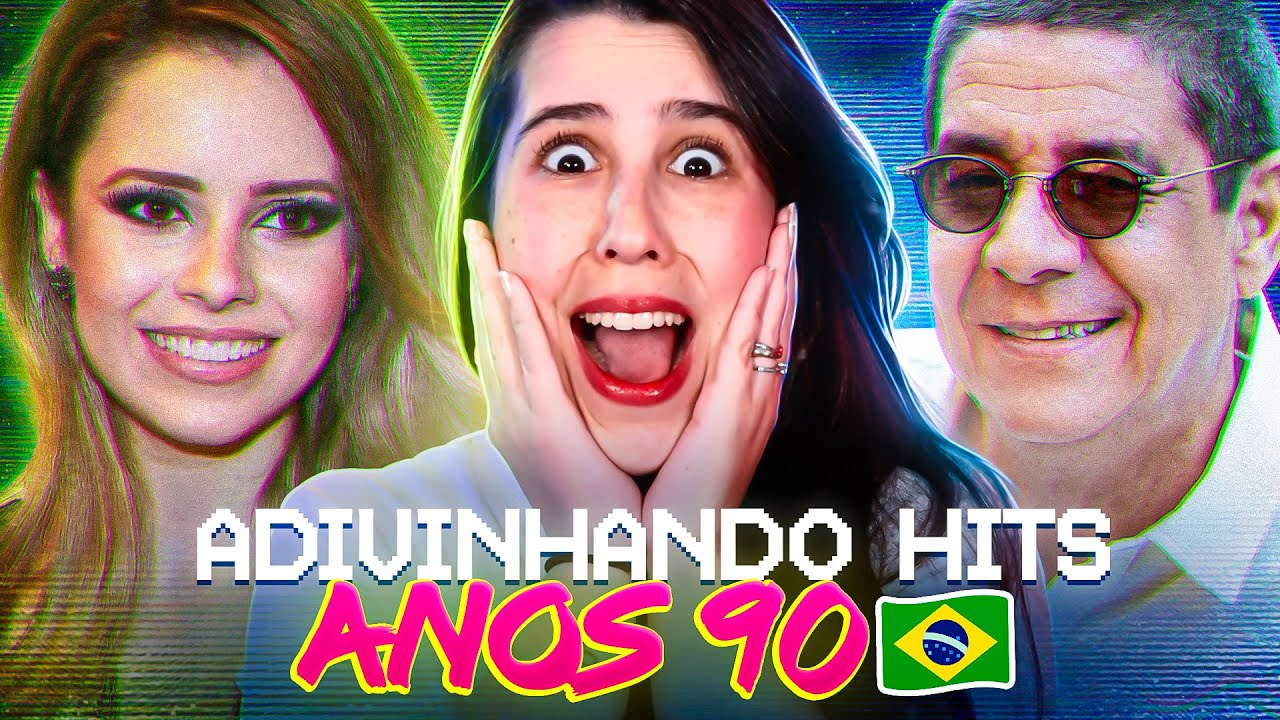 QUAL É A MÚSICA? ADIVINHANDO HITS NACIONAIS DOS ANOS 90!