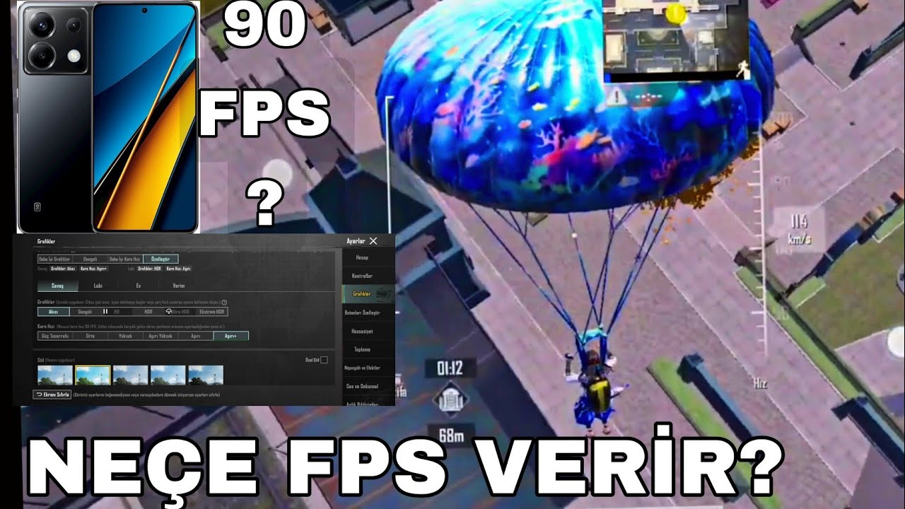 POCO X6 ALMAĞA DƏYƏRMİ? PUBG MOBİLE' DƏ NEÇƏ FPS VERİR?