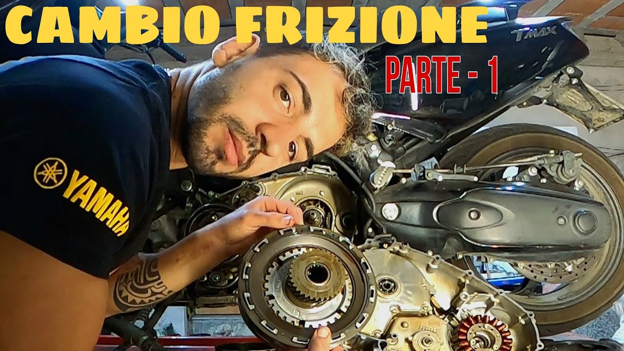Cambio frizione Yamaha Tmax - parte 1 - Tutorial