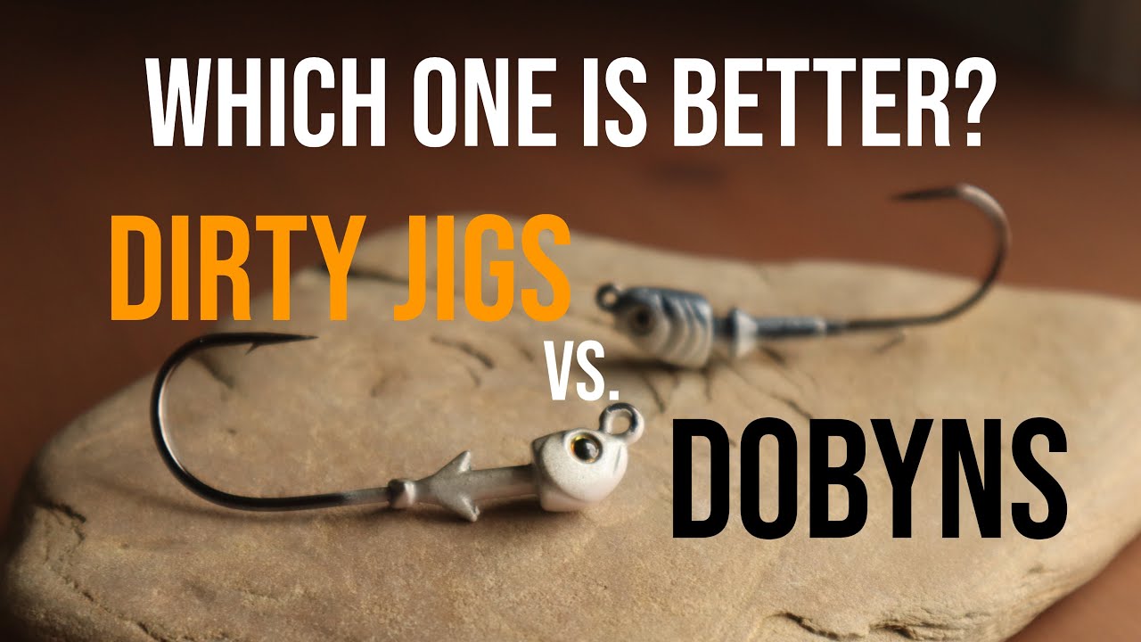TACKLE EXPERIMENT - Dirty Jigs Swimbait Head vs Dobyns Swimbait Head