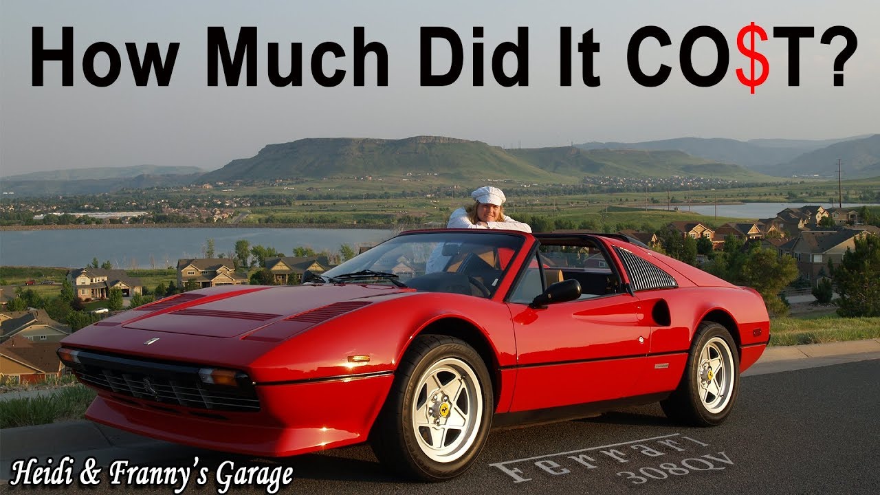Cost of the Ferrari 308QV - Quite a story!