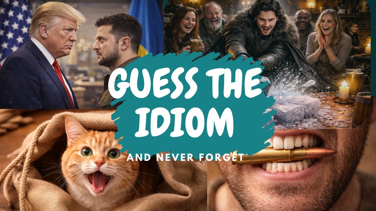 English Idioms You’ll Never Forget (Visual Explanation)