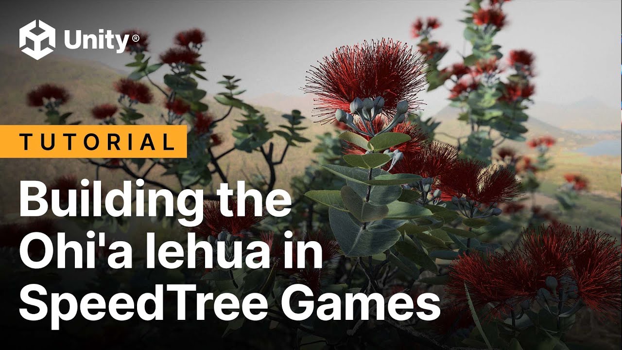 Building the Ohi' a Lehua tree in SpeedTree Games