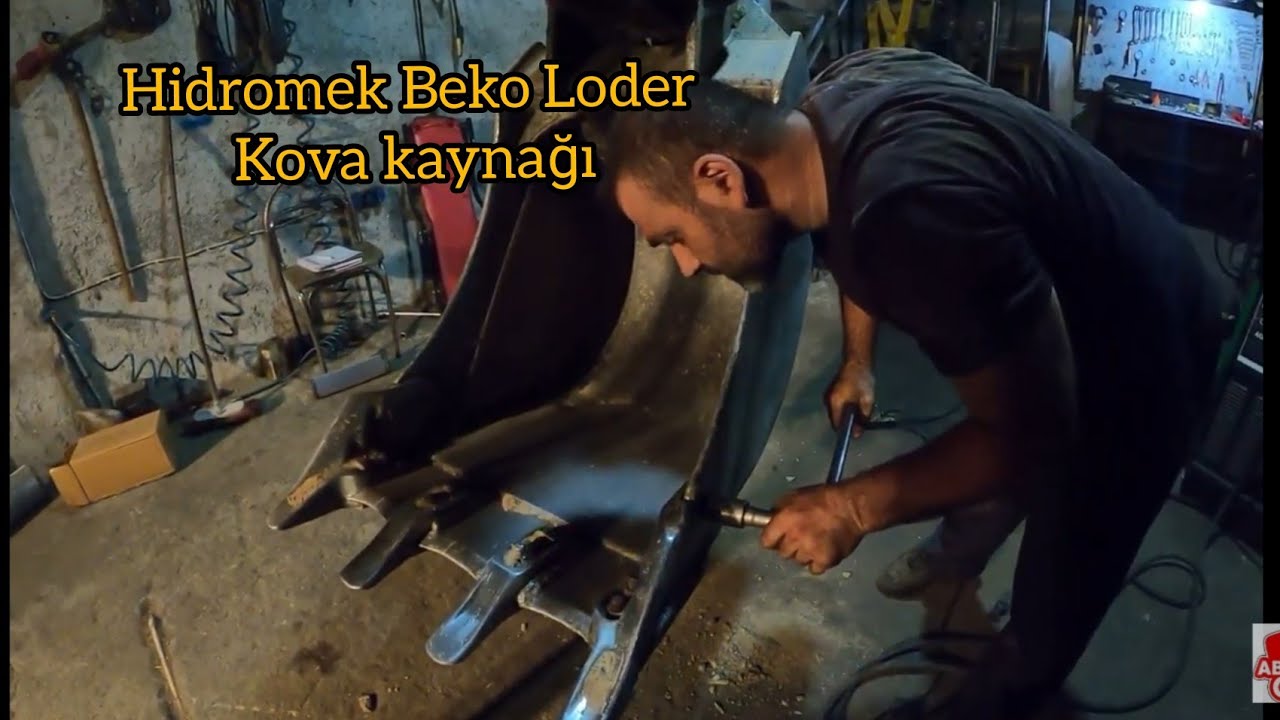 Hidromek 102s  Beko loder / Kova Kaynağı Yaptım